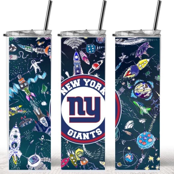 🏈 New York Giants 20oz Tumblers-Crafted by a New Yorker, for a New Yorker! 🏈 - Picture 1 of 2